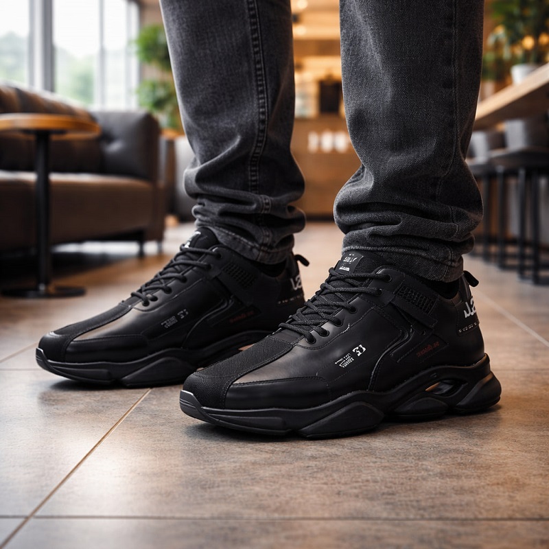 کفش ورزشی مردانه jordan مشکی مدل 23